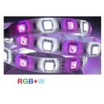 Tira LED 5 mts Flexible 72W 300 Led SMD 5050 IP20 RGB+W Blanco Frío Alta Luminosidad